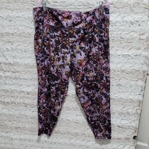 Pro Player Womens Size 3X Colorful Activewear Leggings with Wicking Technology